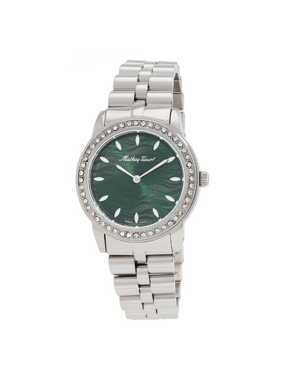 NWT Mathey-Tissot Artemis Quartz Green Dial Ladies Watch